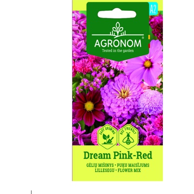 Seklos Цветен микс Мечта Розово-Червено Dream Pink-Red