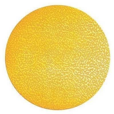 Samolepka pro podlahové značení "Point", žlutá, 100 mm, DURABLE 170404