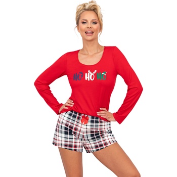 Donna Дамска пижама Piama-Ho-Ho-II-12-Red-RedV-64031-Red - Бордо, размер 42