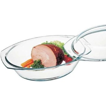 SIMAX pekáč oválný s víkem 3l + 1,4 l 35,4x21,3x13 cm