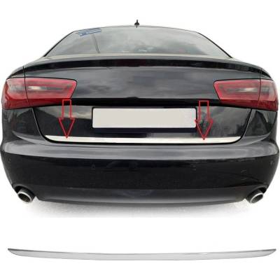 Omtec Nerez lišta hrany kufru Audi A6 C7 Limousine Pre FL 2011-2015