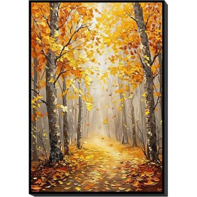 Sconto Obraz AUTUMN II 70x100 cm, motív jesenný les