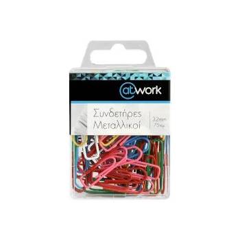 Image 1 of @Work Кламери цветни 32мм 75бр