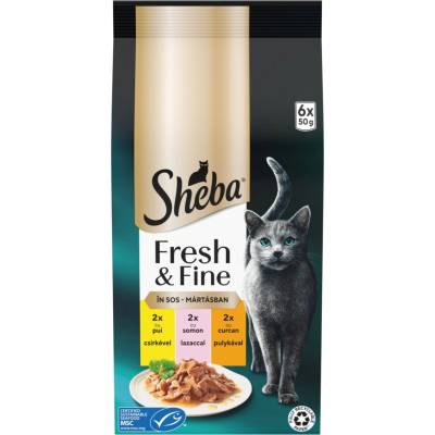Sheba Fresh & Fine Collection vo vlastnej šťave 72 x 50 g