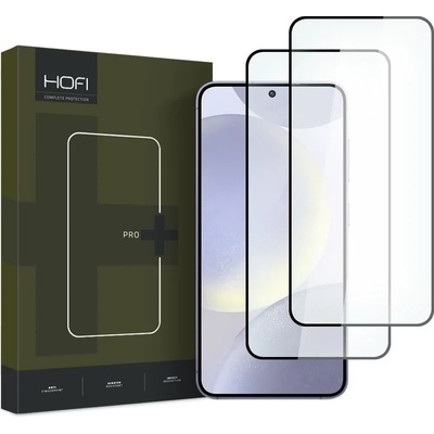 HOFI GLASS PRO+ 2-PACK Galaxy S24 черно закалено стъкло (5906203690350)