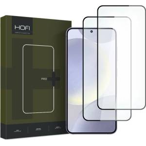 HOFI GLASS PRO+ 2-PACK Galaxy S24 черно закалено стъкло (5906203690350)