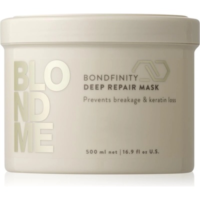 Schwarzkopf Blondme Bondfinity Deep Repair Mask дълбоко регенерираща маска 500ml