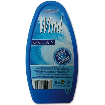 Wind Gelový osviežovač vzduchu oceán, 150 g