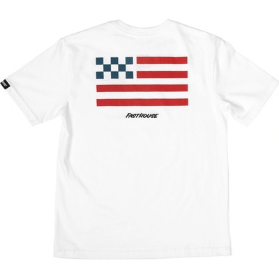 Fasthouse Youth Liberty Tee White