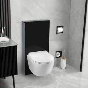 BALNEO Вграден резервоар Balneo Fix-Frame Glass Milky Black (F0102020201-1)