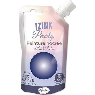 Aladine Izink Pearly Цвят на ефекта Dark Blue 80 ml 1 бр (82059)