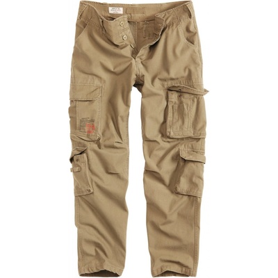 Kalhoty Surplus Airborne Vintage Slimmy pískové