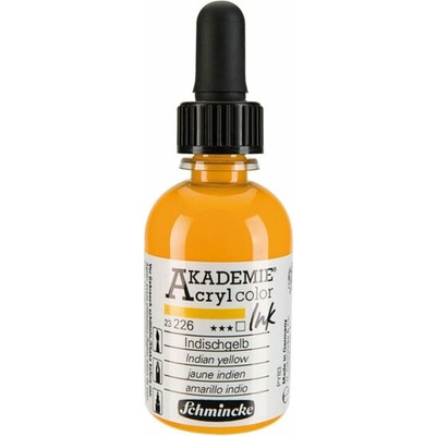 Schmincke Akademie akrylový atrament 50 ml 226 indian žltá