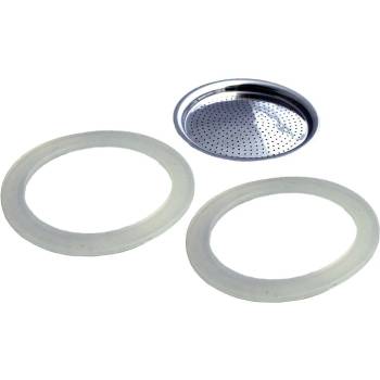 Gefu (Германия) Резервен филтър (1 бр. ) и уплътнения (2 бр. ) за кафеварка gefu 16390 (gefu 16450)