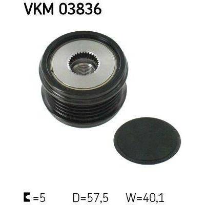Předstihová spojka SKF VKM 03836 VKM 03836