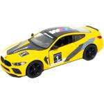 Kinsmart Метална количка Kinsmart Livery Edition - BMW M8 Competition Coupe, 1: 38, жълта (53124)