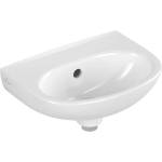 Villeroy & Boch O. novo - Умивалник 36x28 см, с преливник, без отвор за смесител, CeramicPlus, алпийско бял 434036R1 (434036R1)