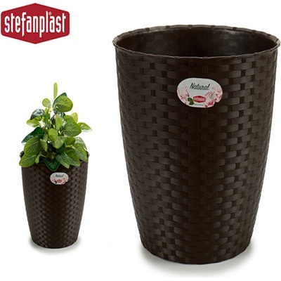 VETRO PLUS RATTAN 29 cm hnedý