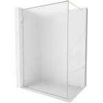 Mexen Kioto-F преграда за душ Walk-in с рамка 70 x 202 cm, матирано 8 mm, четкан никел - 800-070-104-97-30 (800-070-104-97-30)