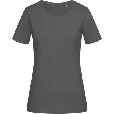 Stedman crew neck t lux / Дамска тениска - шистово сива l (05760014603)