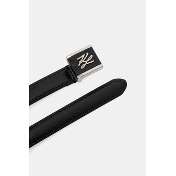 Karl Lagerfeld Кожен колан Karl Lagerfeld K/AUTOGRAPH в черно B1W33074 (B1W33074)