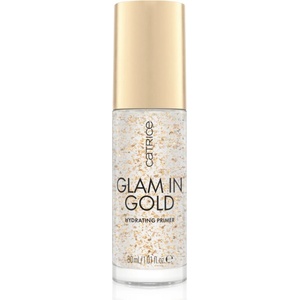 Catrice Glam In Gold Hydrating Primer хидратираща основа под фон дьо тен с 24 каратово злато цвят 010 Oh My Goldness 30ml
