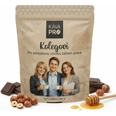 KávaPRO káva pro kolegu mletí filtr 250 g