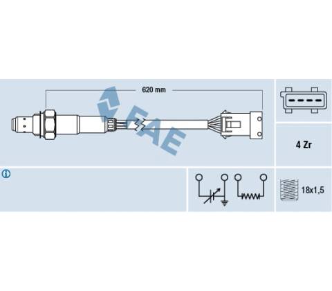 FAE Lambda sonda 77166