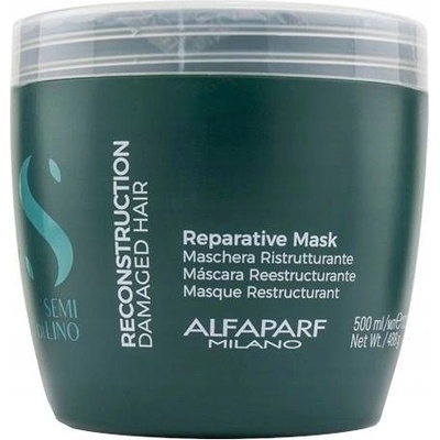 Alfaparf Milano Semi di Lino Reconstruction Reparative maska na vlasy pro poškozené vlasy 500 ml