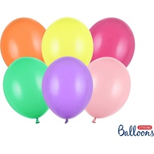 STRONG BALLOONS BALÓNKY pastelové 27 cm mix barev