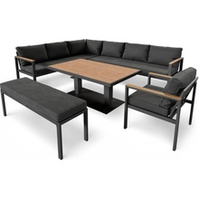 di volio Zahradní nábytek Noli grafitový