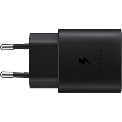 Samsung Зарядно устройство, Samsung Schnellladegerät EP-TA800XBEGWW, USB-C, 25 W, 3 A, черно (EP-TA800XBEGWW)