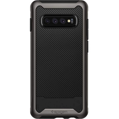 Spigen Hybrid NX Case - хибриден кейс с висока степен на защита за Samsung Galaxy S10 (тъмносив)