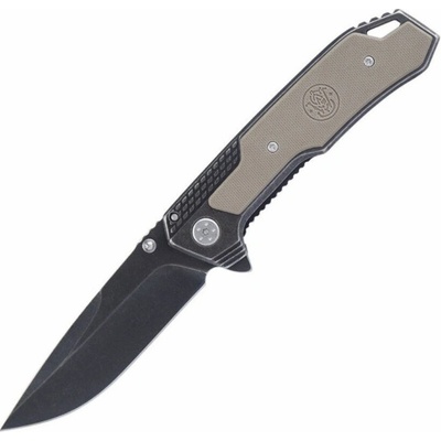 Spyderco Smith & Wesson EDC 8Cr13MoV šedý