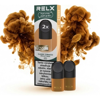 RELX Pod Golden tobacco 2 ks od 189 K - Heureka.cz RELX Pod Golden tobacco 2 ks od 189 K - Heureka.cz