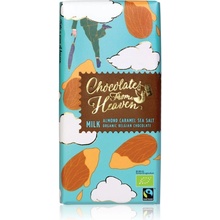 Chocolates from Heaven Mliečna čokoláda s mandľami, karamelom a morskou soľou mliečna čokoláda 100 g