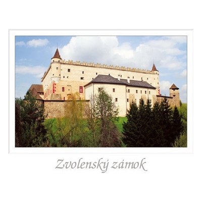 (A6) Pohľadnica A6 Zvolenský zámok