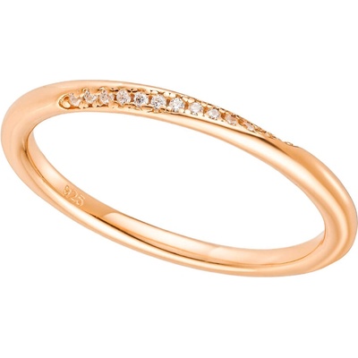 Olivie Strieborný prstienok ROSE 8814