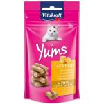 Vitakraft Лакомство Vitakraft Cat Yums със сирене 40g (493-2428821)