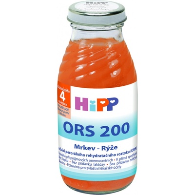 HiPP ORS 200 Mrkev-rýže 200 ml – Zboží Dáma