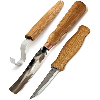 Řezbářský set BeaverCraft S14 - Spoon Carving Set with Gouge