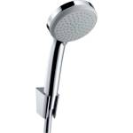 Hansgrohe Croma 100 - Комплект от душ-глава с 4 режима на струята, държач и маркуч с дължина 1, 25 м, хромиран 27592000 (27592000)