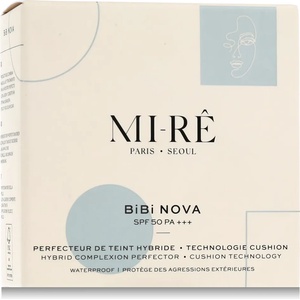MI-RÊ Cosmetics Le Cushion Bibi Nova SPF 50 PA+++ 19 g нюанс 04 Terre du Sud