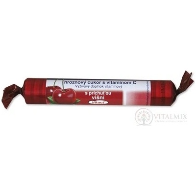 Intact Hroznový cukr vitamín C višeň 40 g
