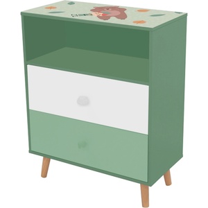 Ginger Home Детски шкаф за играчки и дрехи Ginger Home - Forest (TF6821) - baby