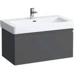 Laufen Pro S - Шкаф за мивка, 101x45x39 см, 1 чекмедже, графитен мат H4835520964801 (H4835520964801)
