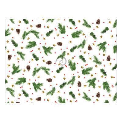 Obrus teflónový vianočný - ryb05-02 160cm x 220cm