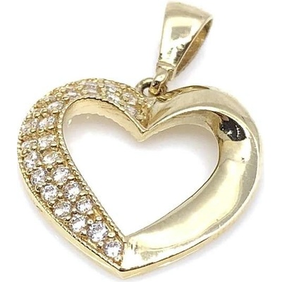 Diante Zlatý přívěsek srdíčko 59631084