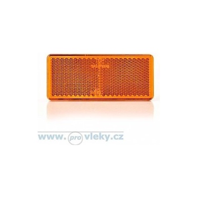WAS Odrazka UP 96x42mm oranžová samolepící – Zboží Mobilmania