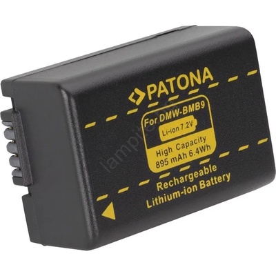 PATONA - Батерия Panasonic DMW-BMB9 895mAh Li-Ion (IM0351)